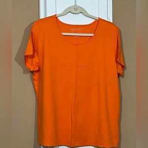 Susan Graver Modern Essential Short Sleeve T-shirt